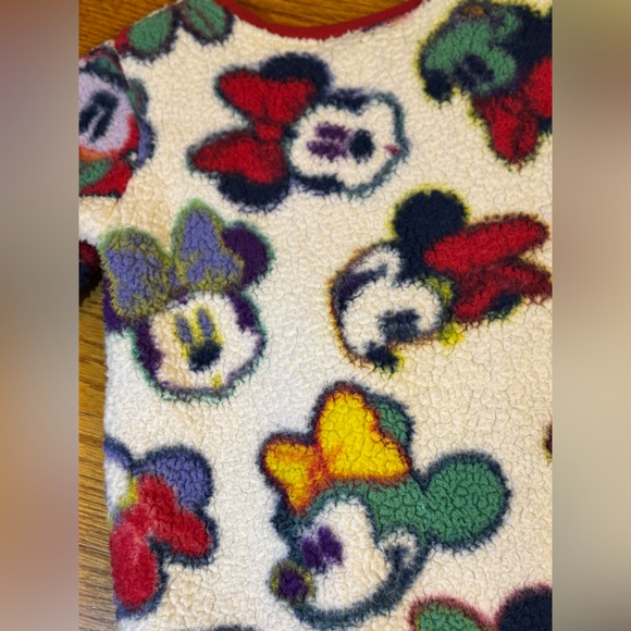 Disney Minnie Mouse Sweatshirt Childs Size Medium - Picture 8 of 9